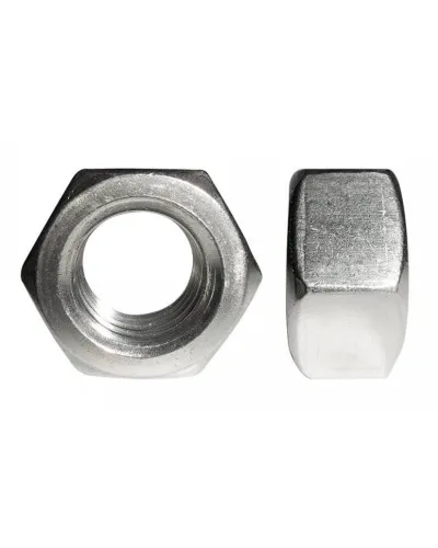 Гайка шестигранная нержавеющая (А2) M12 (DIN 934) (200 шт) (PR08.7458). Гайка шестигранная нержавеющая (А2). Промрукав в Саранске