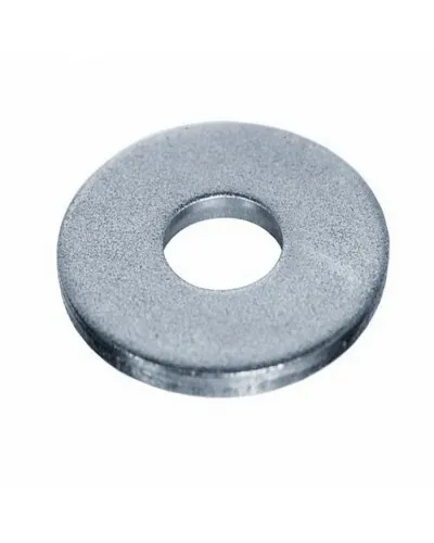 Шайба с широкими полями (кузовная) оцинкованная M10 (DIN 9021) (100 шт) (PR08.2379). Шайба с широкими полями. Промрукав в Саранске