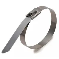 Стяжки кабельные стальные СКС (316) 4,6х400 (100 шт) (PR08.4905). Стяжки кабельные стальные. Промрукав