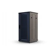 ШТ-НП-М-24U-600-600-С-Ч (130411-01130). Шкаф телекоммуникационный 19 напольный 24U. ССД (Связьстройдеталь)