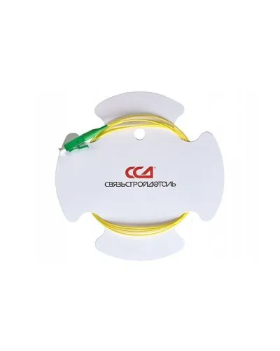 ШОС-SM/0.9 мм-LC/APC-p/t -1.0м (130201-03690). Пигтейл оптический. ССД (Связьстройдеталь) в Саранске