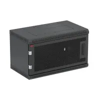 ШТ-НСр-6U-600-450-П-Ч (130411-01540). Шкаф телекоммуникационный 19 настенный 6U. ССД (Связьстройдеталь)