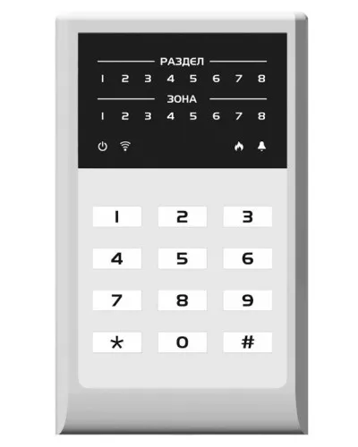 МИРАЖ-КД-04 (grey). Кнопочная кодовая панель. Стелс НПП в Саранске
